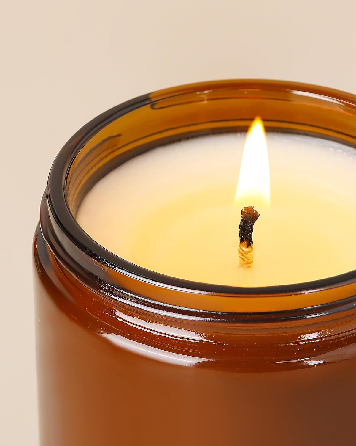 AOOVOO Coconut Vanilla Candles - 9 oz Scented Candles, Aromatherapy Candle, Soy Candle for Home Scented