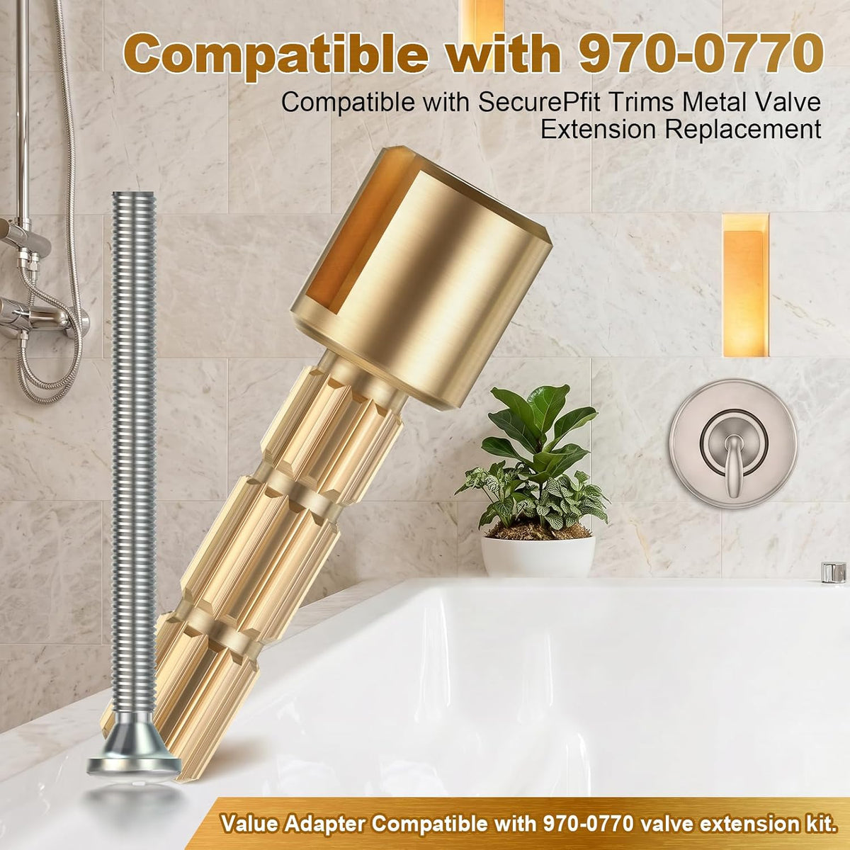 Dreyoo Shower Cartridge, Compatible with Pfister 970-0770