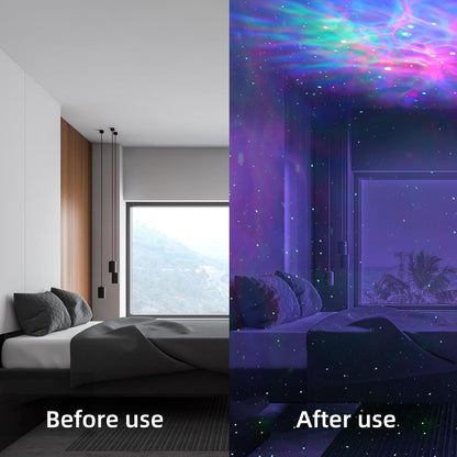 Astronaut Galaxy Star Projector Night Light with 8 Nebula Effects & Remote