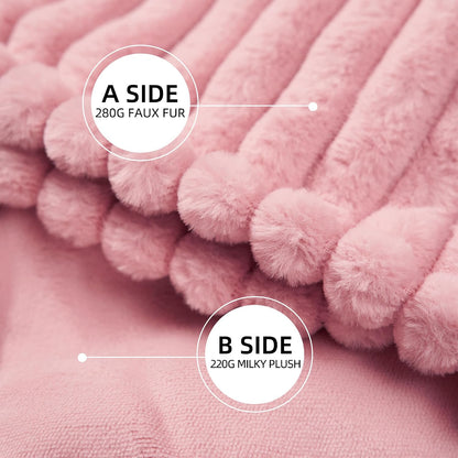 GOTCOZY Heated Throw Blanket, 50''X60'' - Soft Silky Plush Electric Blanket with 4 Heating Levels & 3 Hour Auto Off, ETL Certified, Machine Washable (Grey)