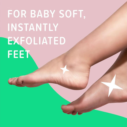 Freeman Flirty Feet Instant Foot Peeling Spray, Exfoliating Foot Mask For Summer, Moisturizing & Smooth Dry, Cracked Heels, Remove Dead Skin Quickly, Cruelty-Free & Vegan, 4 fl.oz./ 118 ml Bottle