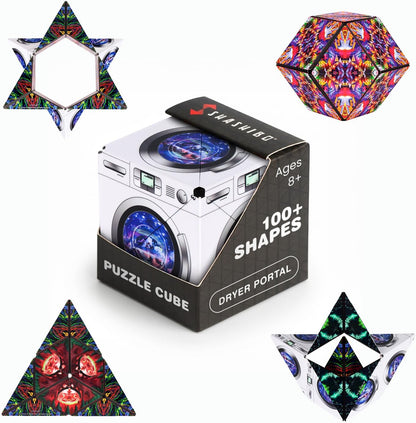 Shashibo DODECA Magnetic Puzzle Cube, Stress Relief Fidget Toy - Colors A