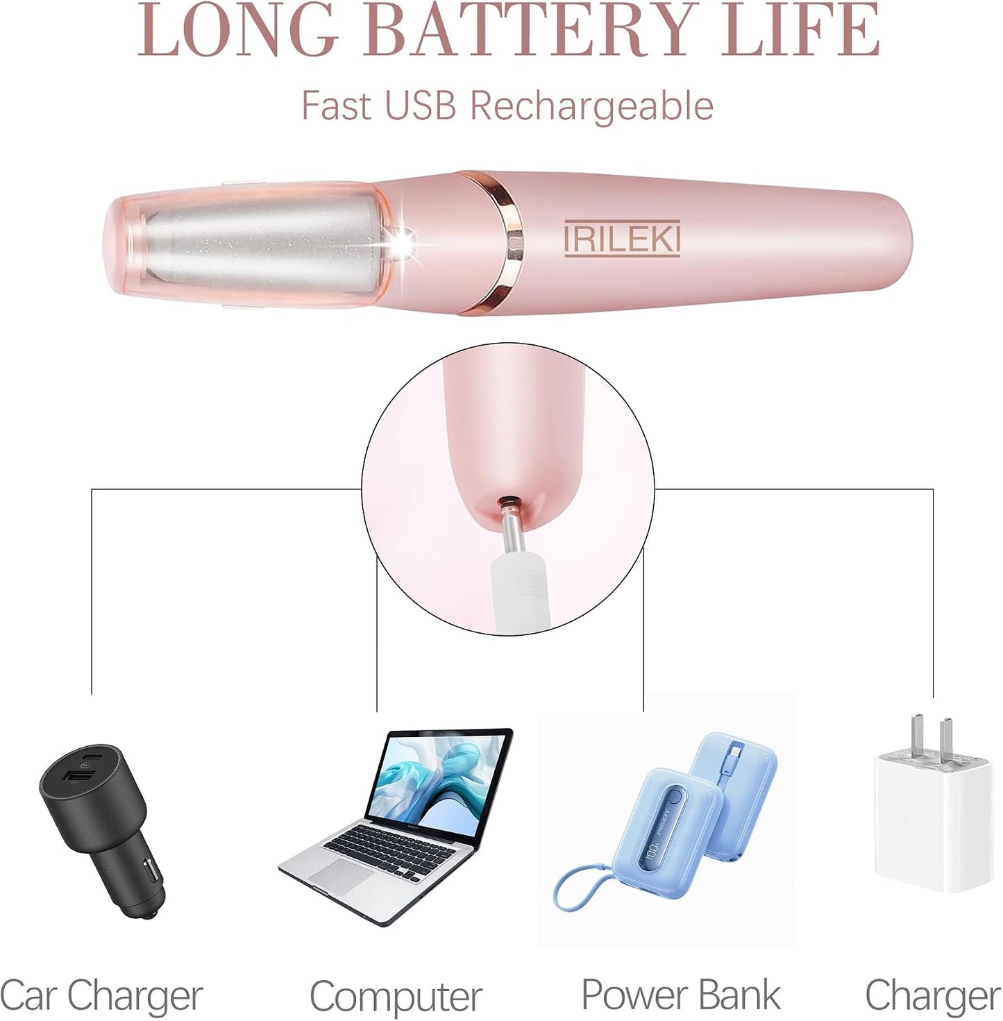 Upgraded Electric Callus Removers for Feet, Electric Foot Callus Remover, Rechargeable Portable Electronic Foot File Pedicure Tools, Professional Pedi Feet Care for Dry/Dead Skin, for Feet & Hands
