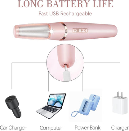 Upgraded Electric Callus Removers for Feet, Electric Foot Callus Remover, Rechargeable Portable Electronic Foot File Pedicure Tools, Professional Pedi Feet Care for Dry/Dead Skin, for Feet & Hands
