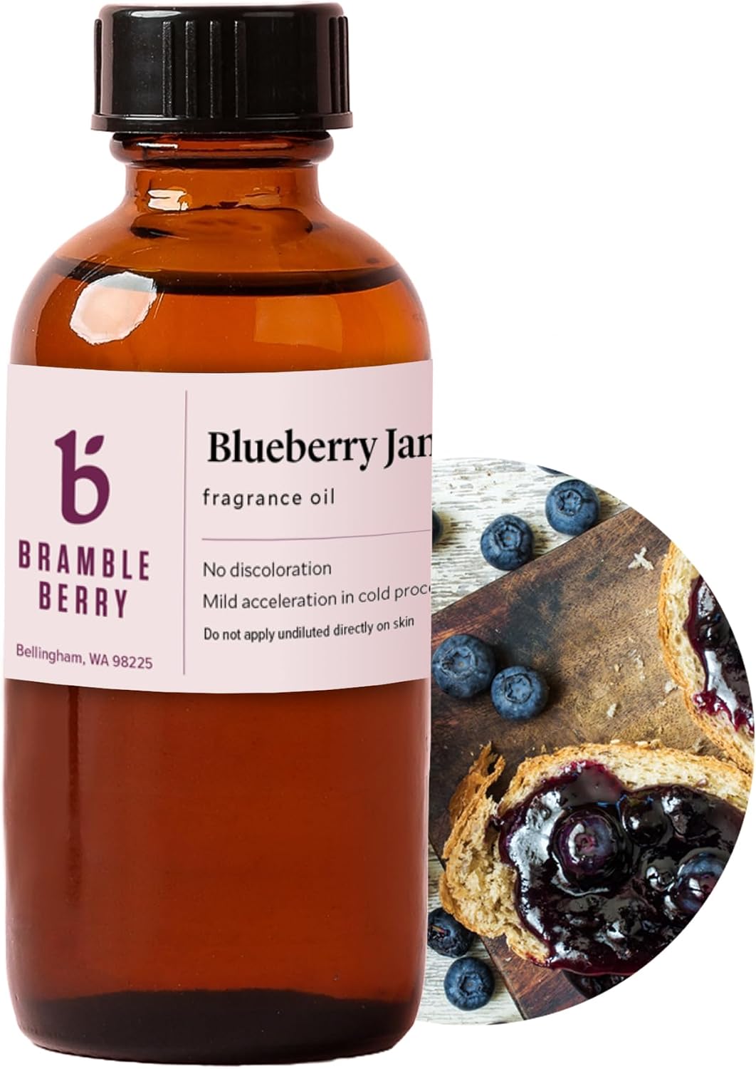 Bramble Berry Watermelon Sugar Fragrance Oil 2 oz | Sweet Fruity Scent for Soap Making, Candles, Lotion, Bath Bombs & Perfume | Skin Safe, Vegan, Paraben & Phthalate Free