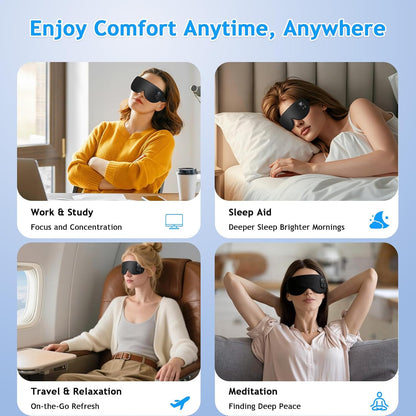Rechargeable Heated Eye Mask