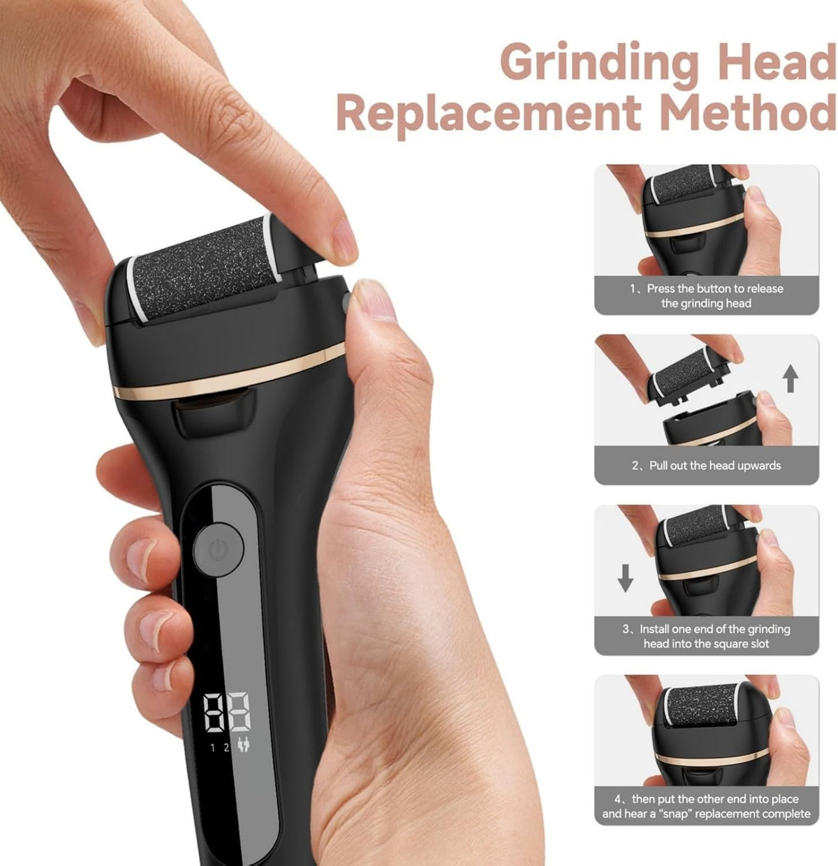 Electric Foot Callus Remover, Foot File Pedicure Tools