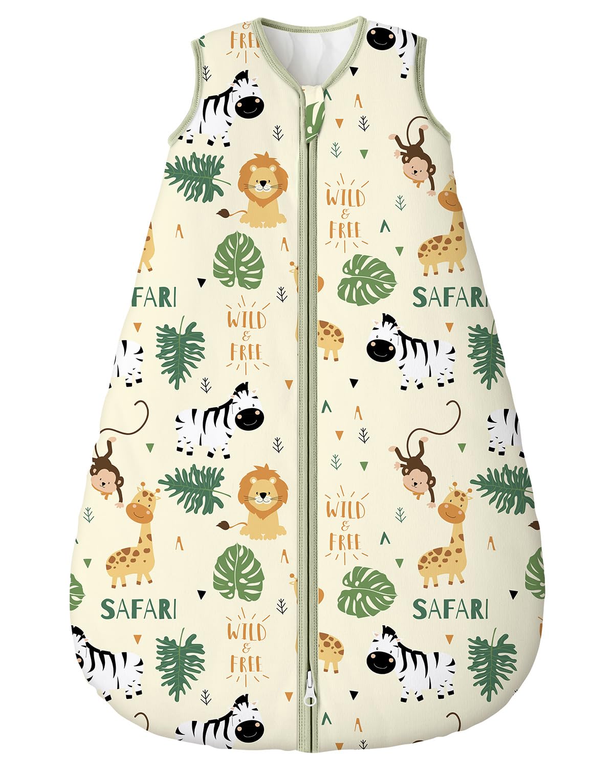 Yoofoss Baby Sleep Sack Baby Wearable Blanket 100% Cotton 2-Way Zipper Toddler Sleeping Sack