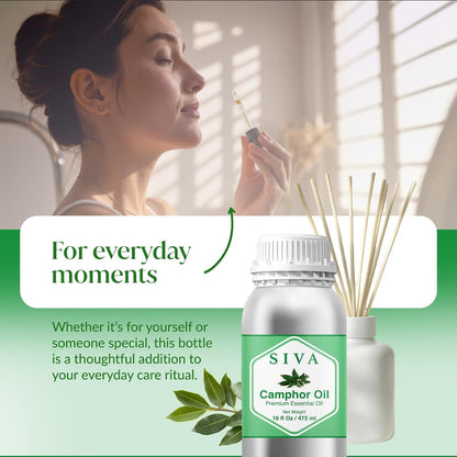 Siva Lavender Essential Oil, Huge Bottle, Large Size, 16 Fl Oz (473 ml)