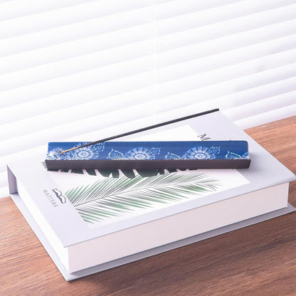 Incense Holder for Sticks, Ceramic Incense Burner with Ash Catcher, Aesthetic Decor for Home, Room & Office, Unique Gifts for Housewarming Yoga, Meditation & Spa