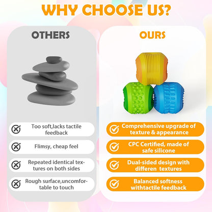 Fidget Sensory Toys Stress Balls for Kids Adult：Anxiety Stress Relief Calm Down Autism ADHD Focus Aid,Quiet Small Fidget Toys for Student Classroom,Adults Office,Desk, Small Students Prizes Toys