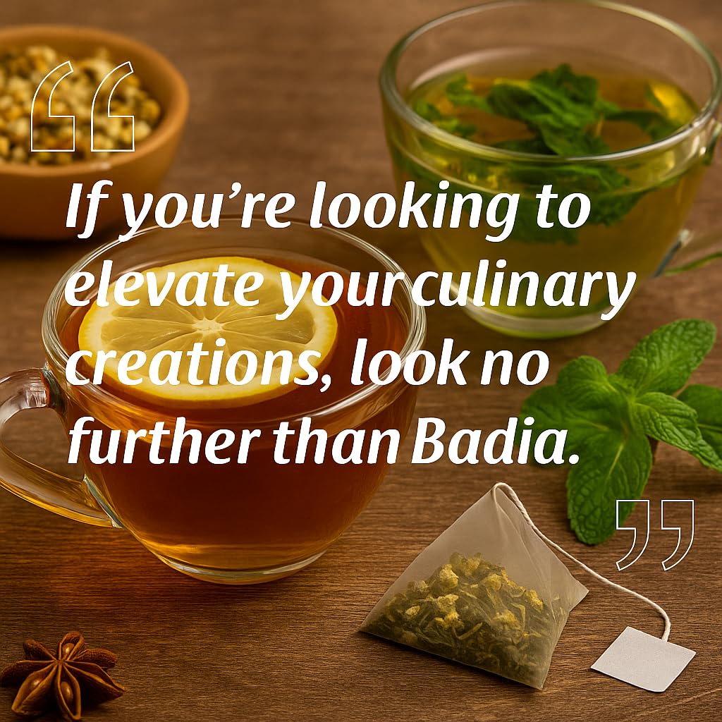 Badia Dandelion & Ginger Tea, 25 Bags – Herbal Detox Blend for Digestive Support and Liver Health