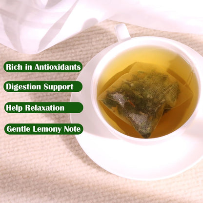 FullChea - Dandelion Leaf & Root Tea Bags, 50 Teabags, 2g/bag - Natural Dandelion Herbal Tea for Liver & Kidney Health - Non-GMO - Caffeine-free - Support Digestion & Boost Immune System