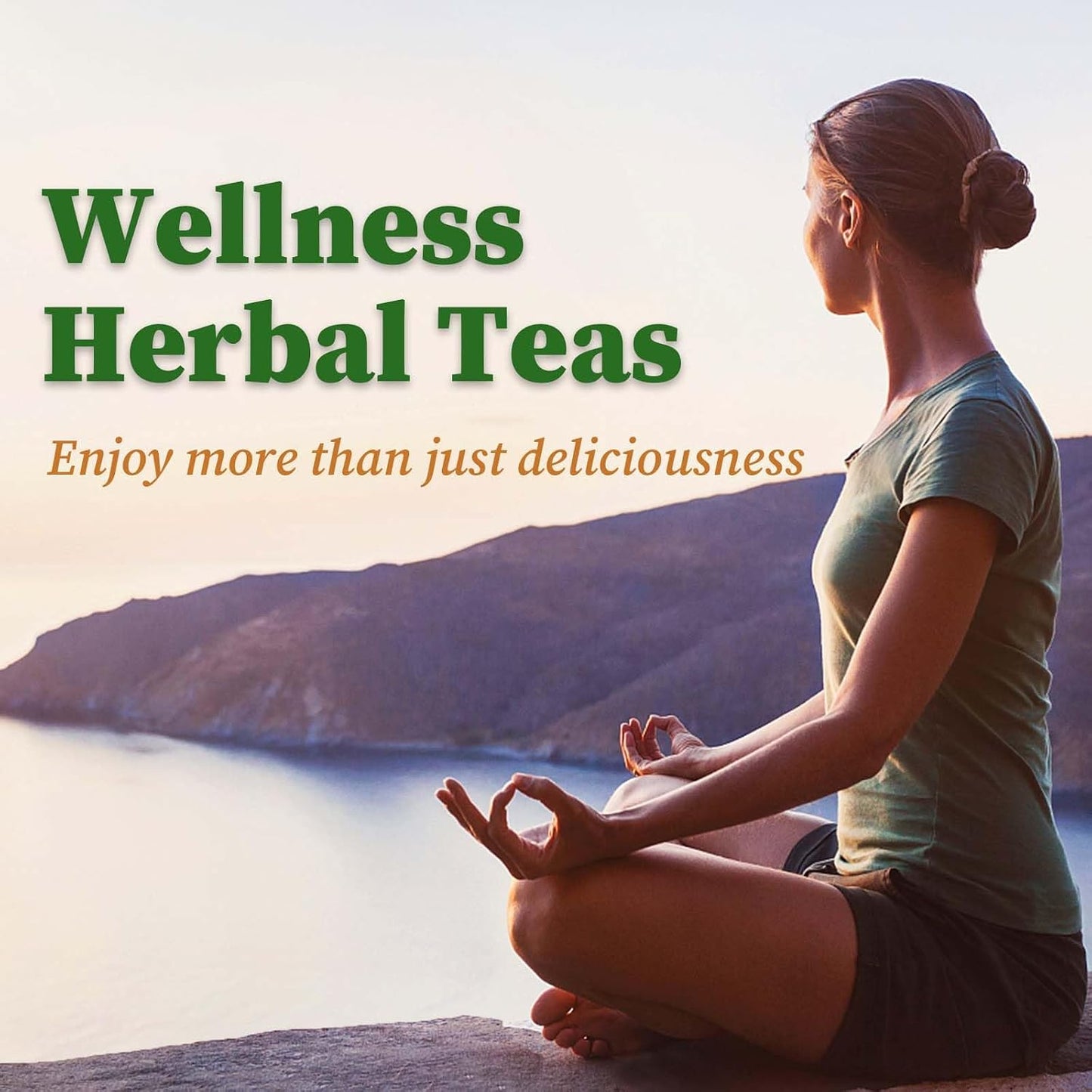 FullChea - Rooibos Tea Bags, 60 Counts - Premium South African Natural Rooibos - Non-GMO - Caffeine-Free - Antioxidant-Rich & Supports Digestion