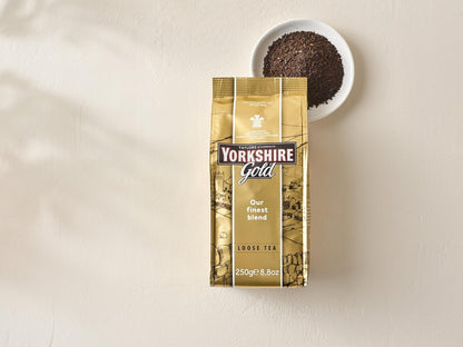 Yorkshire Tea, Gold, Black Loose Leaf Tea, 8.8 oz (Pack of 1)