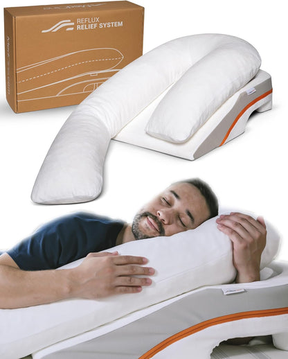 MedCline Acid Reflux Pillow Relief System, Medium for 5'5" to 5'11" Tall