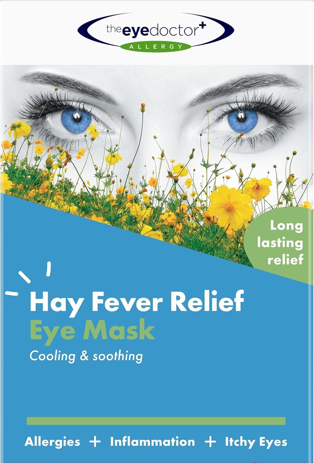 The Eye Doctor Hot Compress for Eye - Helps Dry Eye & Blepharitis - Reusable Eye Mask - Heated Eye Mask for Dry Eyes - Warm Compress for Dry Eyes - Heated Eye Mask for Stye