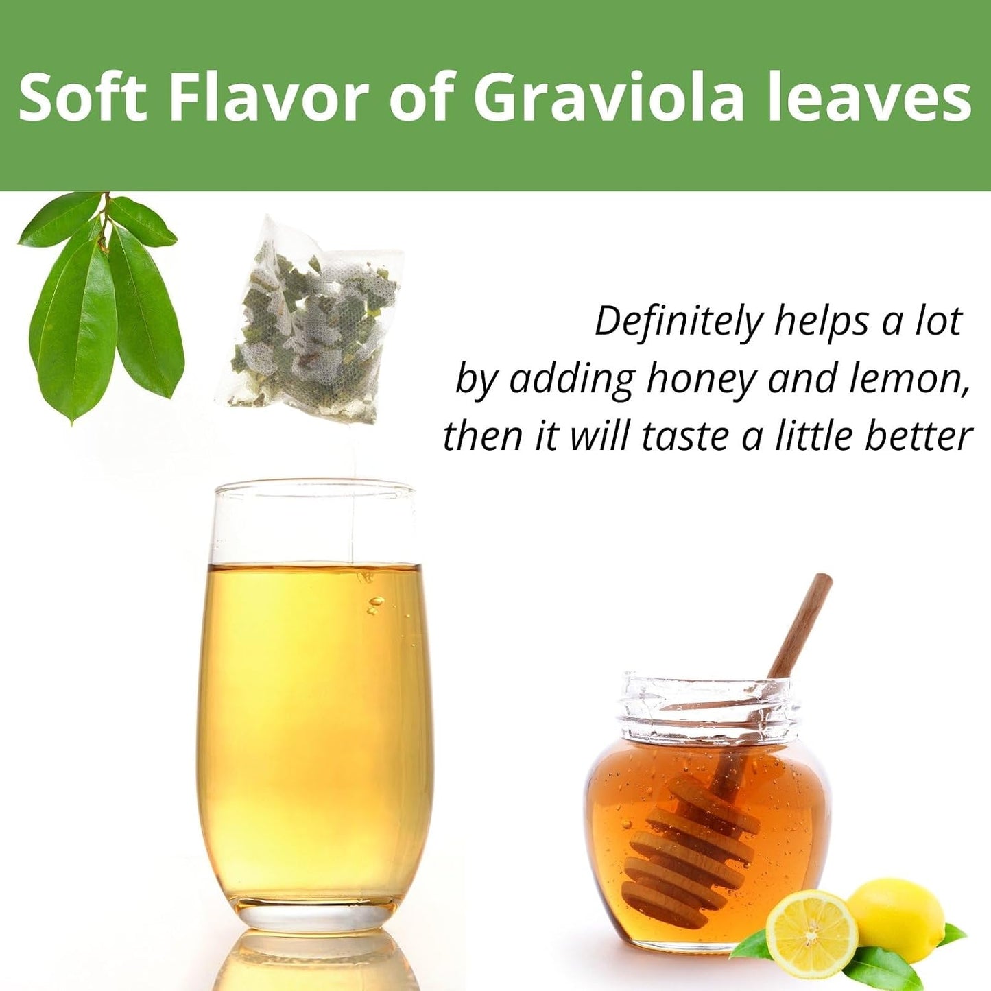 60 Lemon Balm Tea Bags - VitalForest Dried Lemon Balm Leaves Tea -1.5g/Bags, Calming Herb, Stress Relief & Sleep Support, Non-GMO, Caffeine-Free