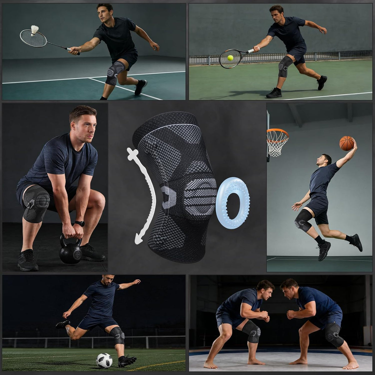 NEENCA Professional Knee Brace, Medical Knee Support for Women & Men Relief