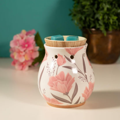 Scentsationals Wax Melt Warmer, Wax Warmer for Scented Wax Melts - Kristy - Candle Wax Melter for Fragrance Cubes and Tarts
