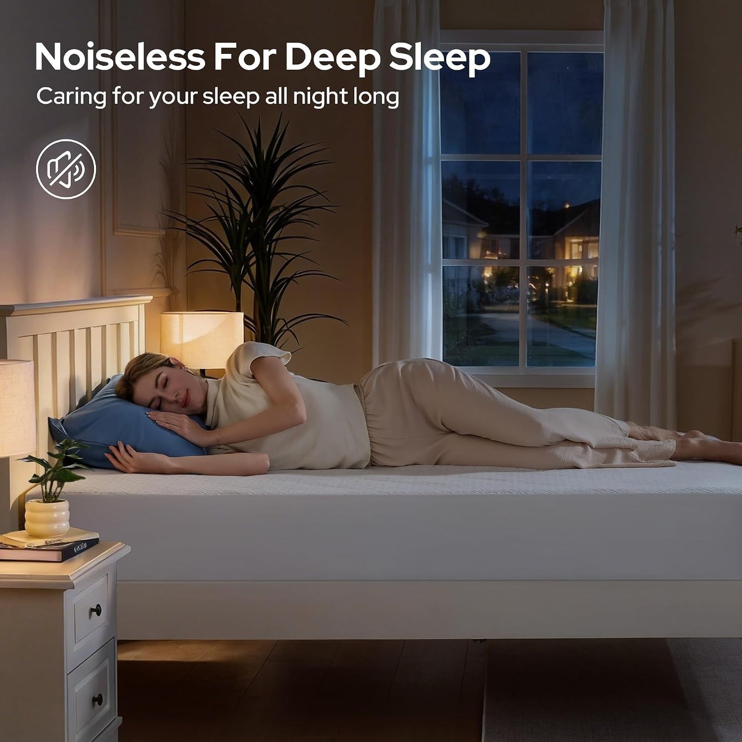 BEDLORE Queen Mattress Protector, Waterproof Noiseless Mattress Cover with Deep Pocket for 6-18 inches Mattress, Soft Breathable Mattress Pad Machine Washable (Dark Gray)
