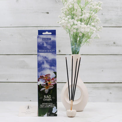 Hosley 320 Assorted Incense Sticks with Holder Eucalyptus, Fresh Bamboo, Lavender, Myrrh, Lavender Chamomile, Vanilla, Citrus, Dragon Blood Idea for Home, Wedding, Spa, Meditation & Aromatherapy