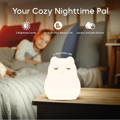 Breathing Pal 'Ted'- Mindfulness Breathing Light, Guided Visual Meditation Breathing Light, Anxiety Relief Items for Calm Down Corner/Meditation/Sleep for Adult&Kid