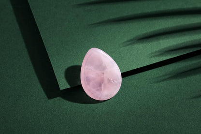 YATOJUZI Thumb Worry Stones for Anxiety Stress Relief Items Healing Crystals Natural Amethyst Rose Quartz Crystal Palm Pocket Stone Gemstones Meditation Reiki Spiritual Gifts for Women Men 2PCS
