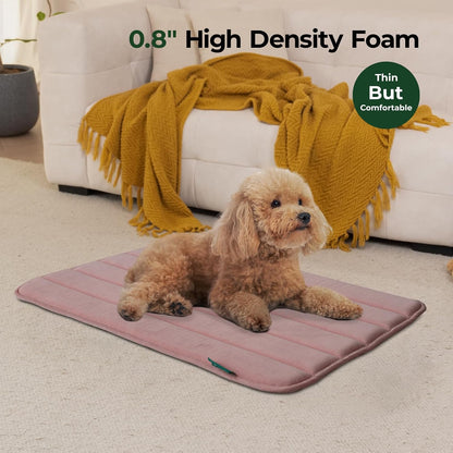 BALANCE Dog Crate Pad, Dog Foam Crate Mat Kennel Pad, Washable Water-Resistant Pet Bed Flat Dogs Cage Mat for Large Dogs