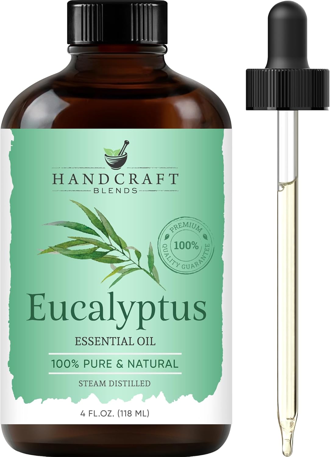 Handcraft Blends Eucalyptus Essential Oil - Huge 4 Fl Oz