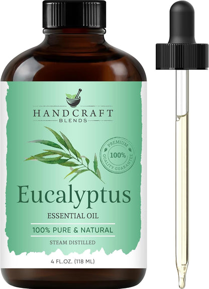 Handcraft Blends Eucalyptus Essential Oil - Huge 4 Fl Oz