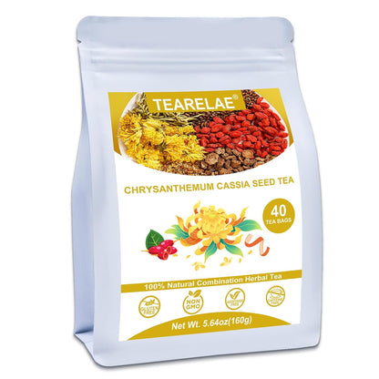TEARELAE Lemon Balm Tea Bag, 1.5g X 50 Count | Premium Natural Lemon Balm Leaf, Caffeine-free, Non-GMO, Soothing & Mellow, Healthy Tea During Leisure Time & For Relaxation