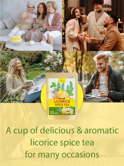 TeeLux Chamomile Tea Bags, 1.5g/bag, Pure Natural Chamomile Flowers Herbal Tea, Caffeine Free, 100 Count
