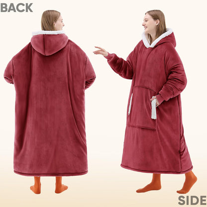yescool Wearable Blanket Hoodie as Christmas Birthday Gifts for Women Mom - Colors A