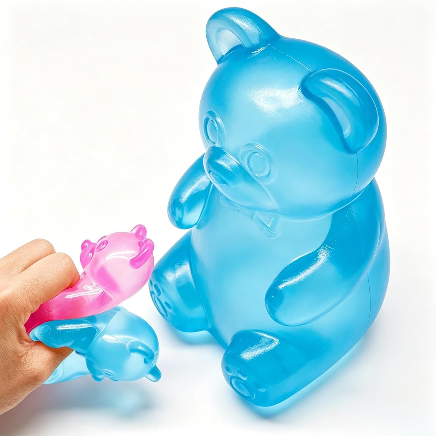 Fidget Toys Stress Balls for Kids & Adults - Changes Color in The Sun - Malt Sugar Squishy Fidget Toys - Slow Rise Gel Ball - Stretchy Squeeze Stress Relief Balls for Anxiety
