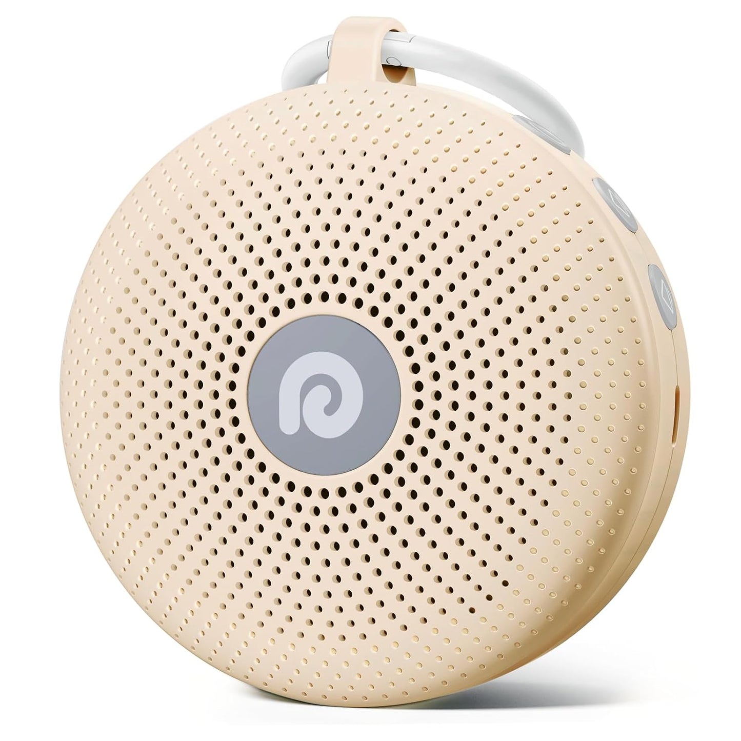 Dreamegg Portable Noise Machine for Baby Adult, Features Powerful Battery, 21 Soothing Sound, Noise Canceling for Office & Sleeping, Sound Therapy for Home, Travel, Registry Gift, Classic White