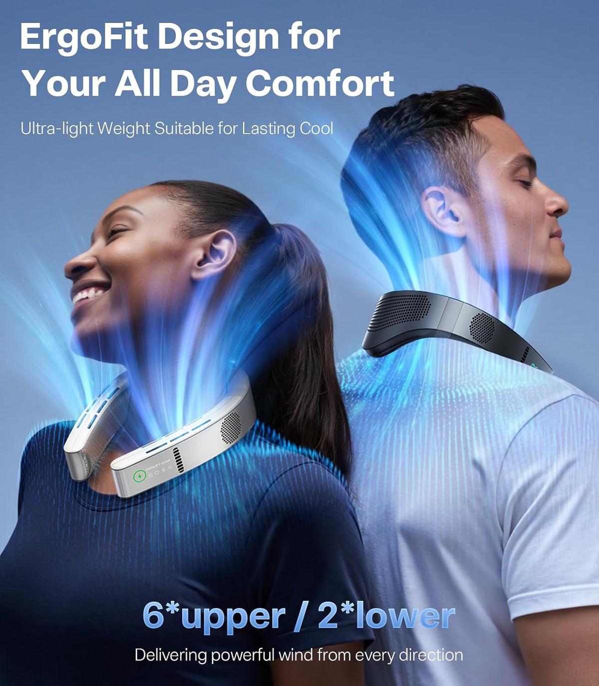 TORRAS COOLiFY 2025 Cyber AI Neck Air Conditioner, Ultimate Cooling