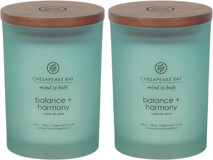 Chesapeake Bay Candle Scented Candle Serenity + Calm (Lavender Thyme) Coffee Table Home Décor