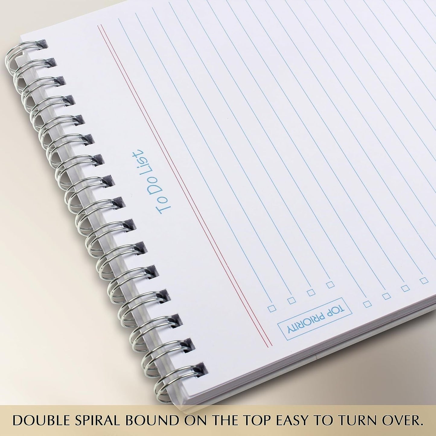 to Do List Notepad 3pcs/Set - Daily Planner Notepad Undated 60 Sheets Tear Off, 5.5" x 8.3" Planning Pad Checklist Productivity Note Pad for Work and Personal Organized