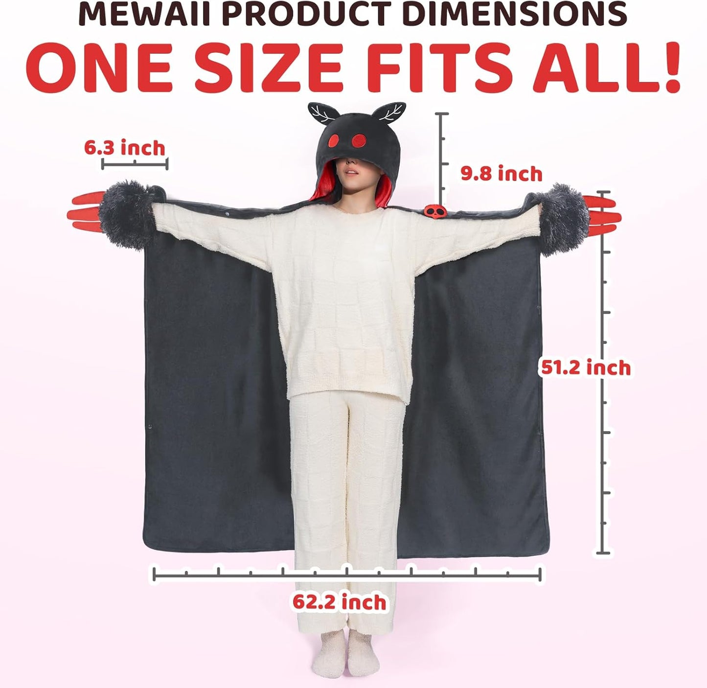 Mewaii Ultimate Softness Highland Cow Wearable Blanket Hoodie –Expertly Designed for American Body Full Coverage with Easy Movement Oversized Warm Cozy Flannel Blanket Cute Highland Cow Gift for Women