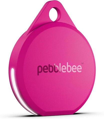Pebblebee Clip 5 Bluetooth Tracker Tag for Keys & Bags, 130dB Siren
