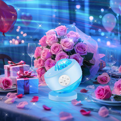 Staryou Birthday Gifts Galaxy Projector for Teen Girls & Boys, 375 Lights Aurora Light Projector with 15 White Noise, Bluetooth Speaker, Trendy Stuff Night Light Bedroom Decor, Led Lights for Bedroom
