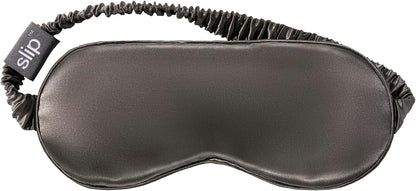 slip Pure Silk Sleep Mask - 100% Mulberry Silk, Ultra Soft & Comfortable, Blocks Light for Restful Sleep| Adjustable Strap for Perfect Fit, Gentle on Skin & Hair (Black - 1 Count Pack of 1)