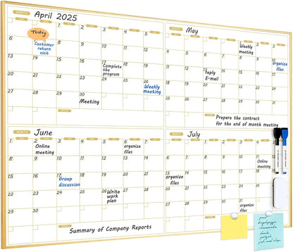 ARCOBIS Monthly Calendar Whiteboard