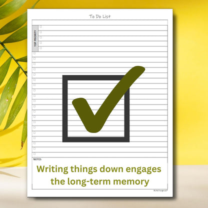 Life Charge Weekly Planner Notepad for Work & Home, Weekly To Do List Pad with Daily Checklist, Priority & Notes, 60 Pages, 8.5 x 11 Letter, Landscape