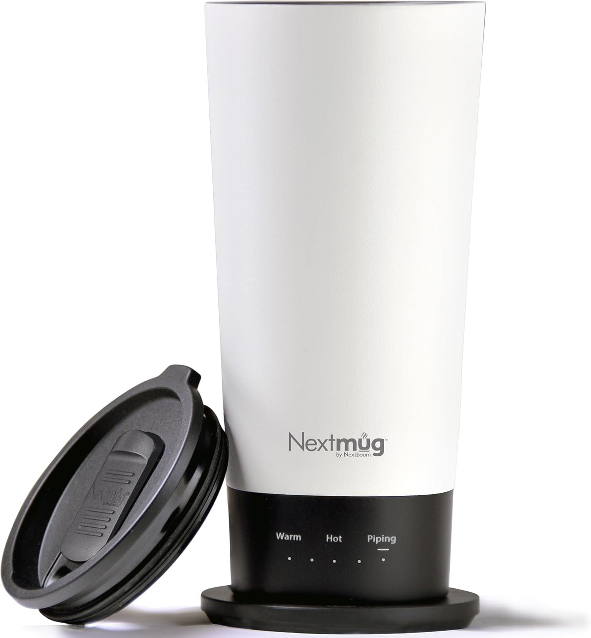 Nextmug Go - Temperature-Controlled, Self-Heating Travel Mug