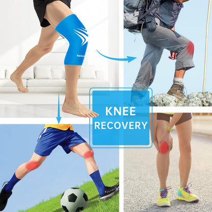 Extended Leg Knee Ice Pack Wrap for Injuries Compression, Reusable Gift Soft Gel Freeze Knees Brace for Swelling, Replacement Surgery, Cold Compress Therapy for Arthritis, Meniscus Tear and ACL