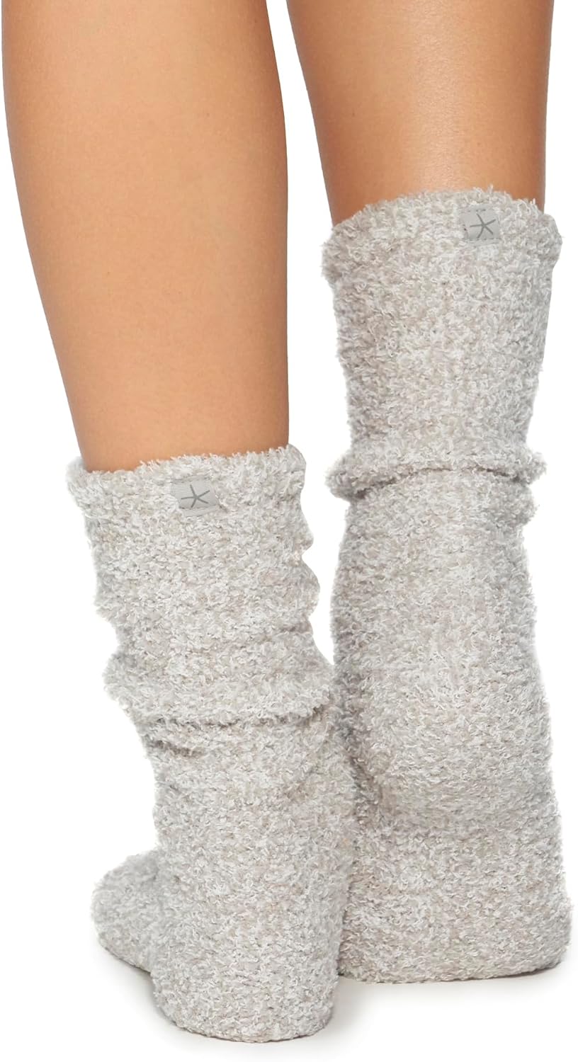 BAREFOOT DREAMS THE COZYCHIC HEATHERED WOMEN'S SOCKS