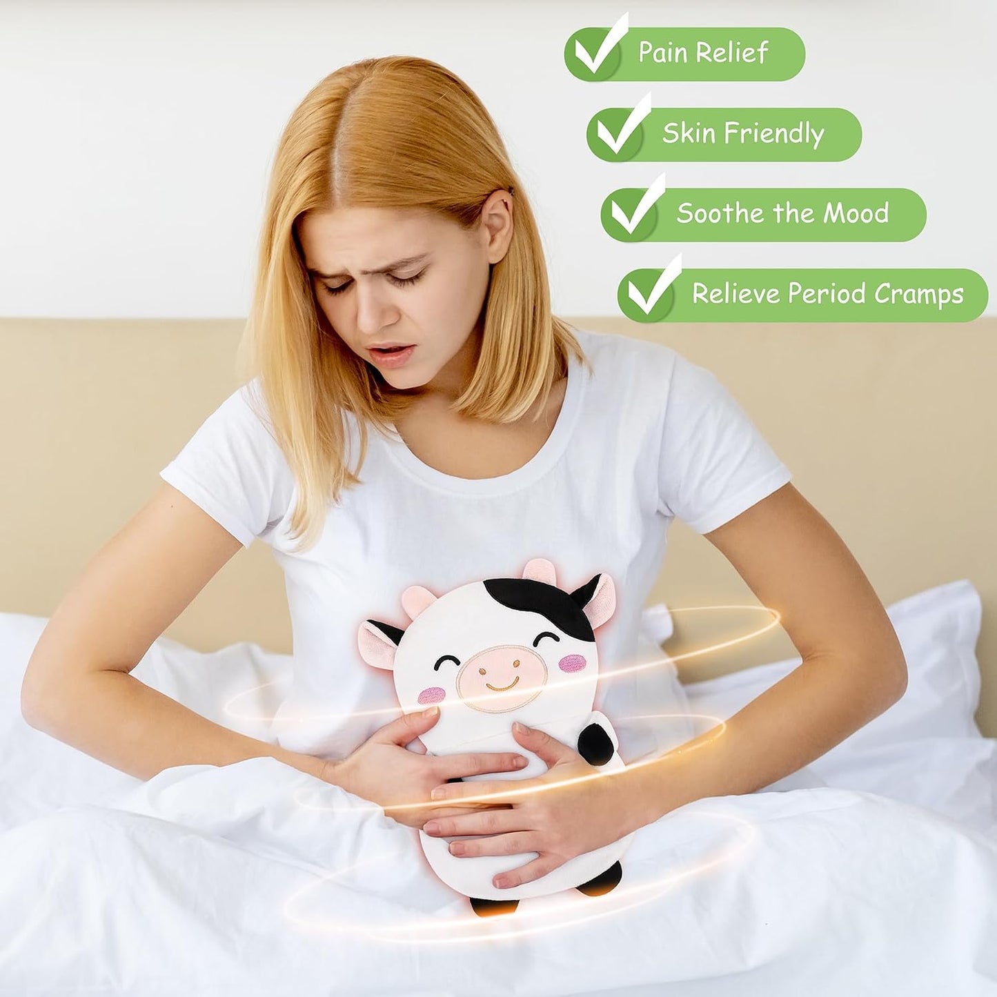 Microwave Heating Pad for Period Cramps,Otter Microwavable Heating Pad for Shoulder Neck Back Knee Pain Relief with Lavender Scented,Cute Otter Plush Toys Heat Pack for Women Kids Birthday