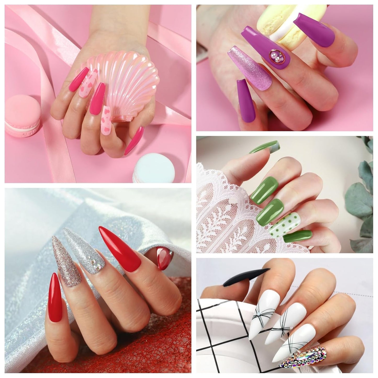 COSCELIA 53pcs Gel Nail Polish Kit with U V light and Drill Starter Kit 35 Colors Gel Nail Polish with 5pcs Top Base Coat Nail Art Professional Gel Manicure Kits Gifts for Women Teens Girls